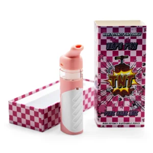 Alternative view of TNT High Potency EMPTY CARTS Vape Pen – 1g | 50 Pack 🍓