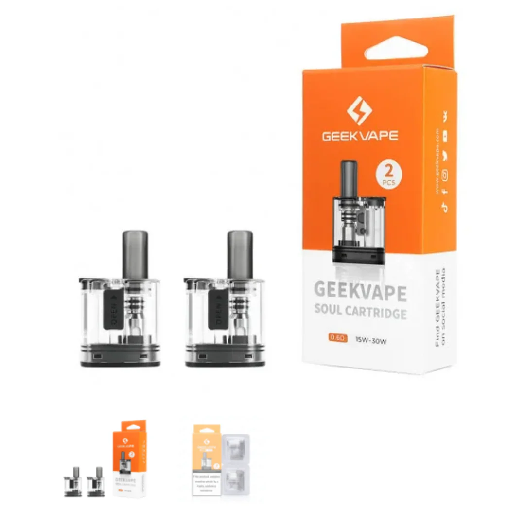 Geek Vape Soul Cartridge POD – Pack of 10 🔹