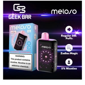 Alternative view of Geek Bar Meloso 30K