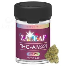 ZALEAF THC-A INFUSED FLOWER 28g BISCOTTI (HYBRID