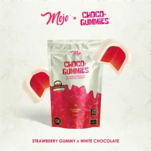 Choco Gummies White Chocolate Strawberry 200mg