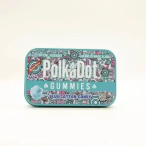 Polkadot Blue Cotton Candy Gummies For Sale