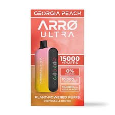 ARRØ Ultra – Georgia Peach 15,000 Puffs