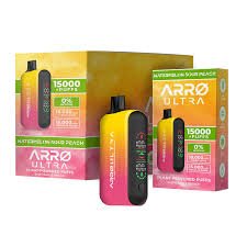 ARRØ Ultra – Watermelon Sour Peach 15,000 Puffs