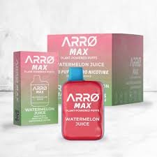 ARRØ MAX – Watermelon Juice (5,000 Puffs) Plant Powered Aromatherapy Device 5,000 Puffs