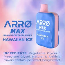 ARRØ MAX – Hawaiian Ice (5,000 Puffs) Plant Powered Aromatherapy Device
